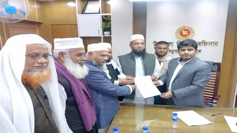 ‎কচুয়ায় জামায়াতে ইসলামের মনোনীত প্রার্থী মুহাদ্দিস আবু নছর আশরাফীর মনোনয়নপত্র দাখিল ‎...
