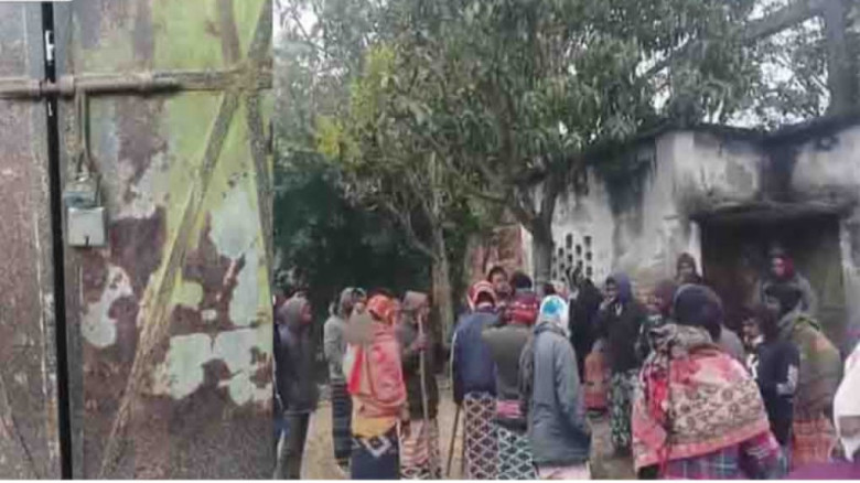 তানোরে গভীর নলকূপ নিয়ে বিরোধ, দেশীয় অস্ত্রসহ তালা মেরে সেচ ব
