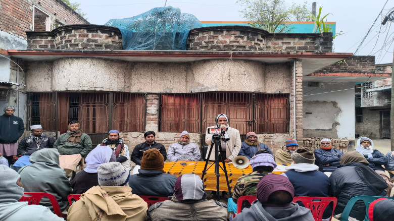 ভোলাহাটে জামায়াতে ইসলামীর এমপি প্রার্থীর  উঠান বৈঠক অনুষ্ঠিত।...