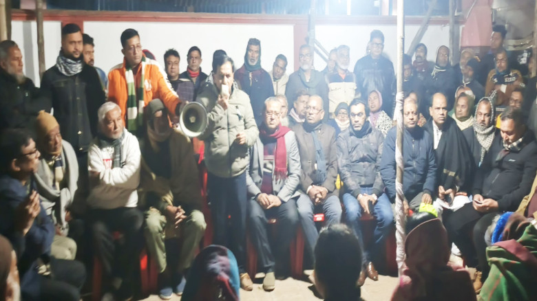 নওগাঁয় বেগম খালেদা জিয়া'র আত্মার শান্তি কামনায় প্রার্থনা