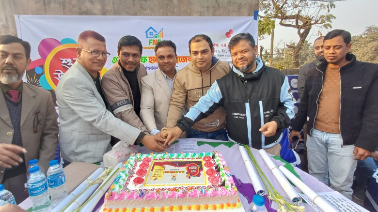 চাঁপাইনবাবগঞ্জে এফ.এন.এফ হাউজিং প্রজেক্টের শুভ উদ্বোধন