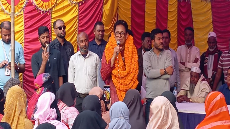 কচুয়ার সদর ৭ নং ইউনিয়নে ড. আ ন ম এহছানুল হক মিলনের পথসভা ও গণসংযোগ...