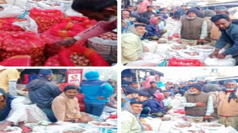 নলডাঙ্গায় পেঁয়াজ চাষীদের কান্না থামছে না!