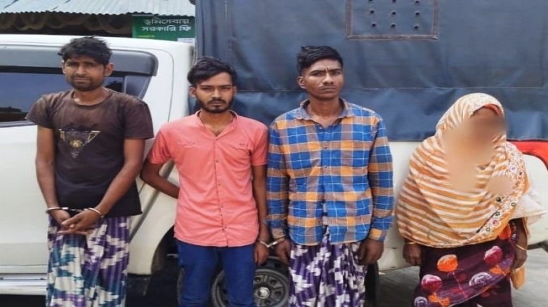 চাঁপাইনবাবগঞ্জে পৃথক পৃথক অভিযানে মাদকসহ আটক ৫, উভয়কে কারাদণ