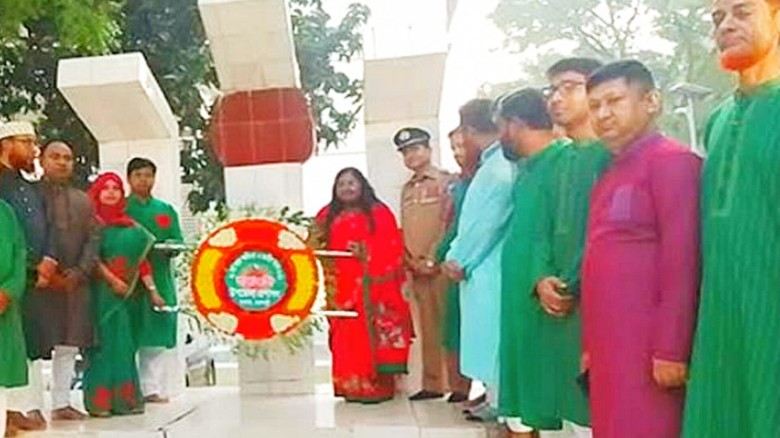 তানোরে নানা আয়োজনে মহান স্বাধীনতা ও জাতীয় দিবস পালন