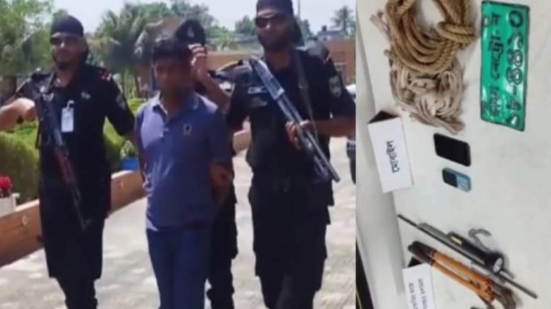 তানোরে র‍্যাবের যৌথ অভিযানে ধরা আন্তঃজেলা ডাকাত চক্রের ‘মাস্