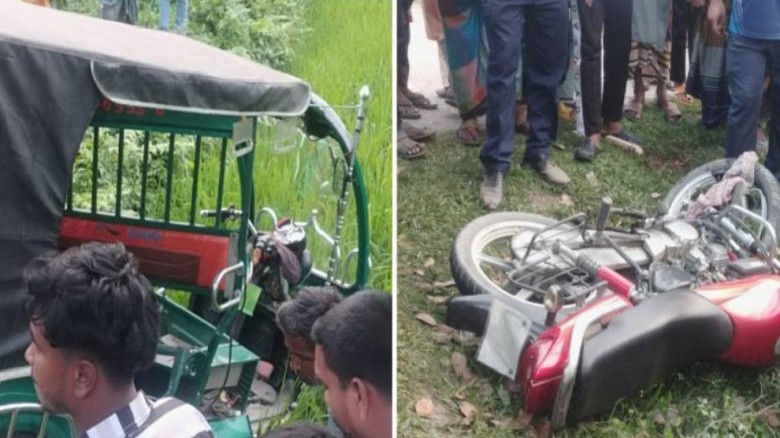 ঈশ্বরগঞ্জে সড়ক দুর্ঘটনায় দুইজন নিহত, আহত ৪