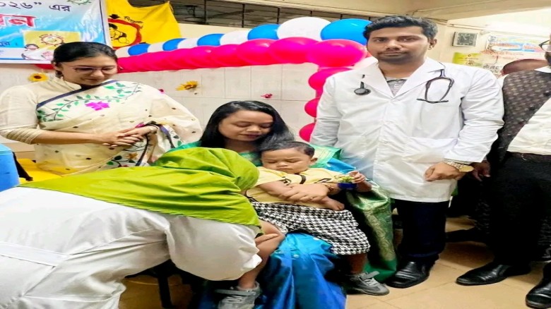 বীরগঞ্জে হাম-রুবেলা টিকাদান ক্যাম্পেইন ২০২৬-এর উদ্বোধন, শিশু