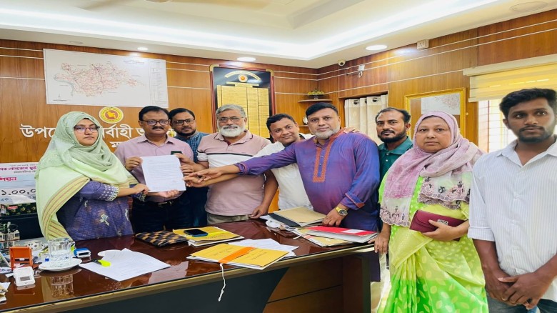 কাঁচামাটিয়া নদী রক্ষায় ঈশ্বরগঞ্জে মানববন্ধন ও স্মারকলিপি প্রদান...