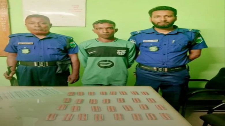 জয়পুরহাটের ক্ষেতলালে ৩০০ পিস ট্যাপেটাডল ট্যাবলেটসহ যুবক আটক