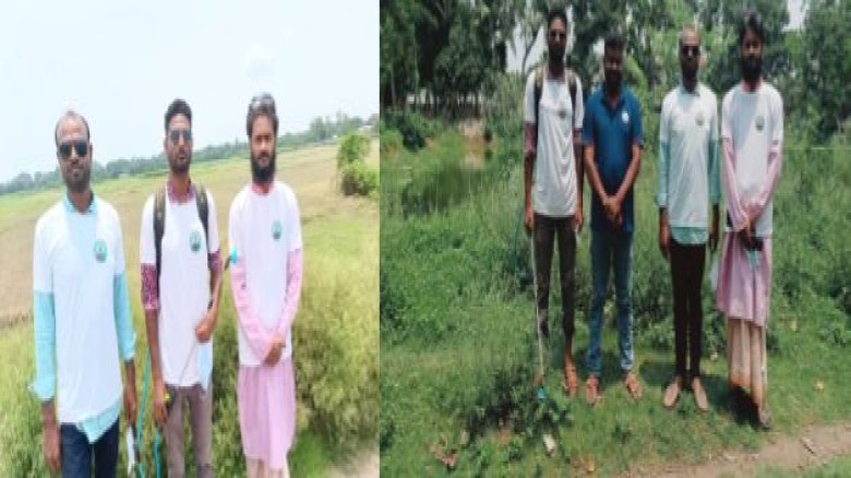 ক্ষতিকর পার্থেনিয়াম নিধনে জীবন সঙ্গী ফাউন্ডেশনের জনসচেতনতামূলক কার্যক্রম অনুষ্ঠিত...