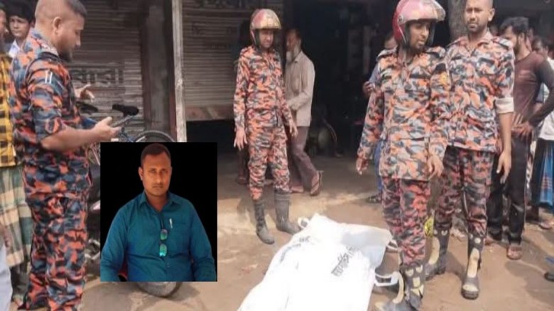 পাঁচবিবিতে ট্রাককে ওভারটেক করতে গিয়ে প্রাণ গেল মোটরসাইকেল আর